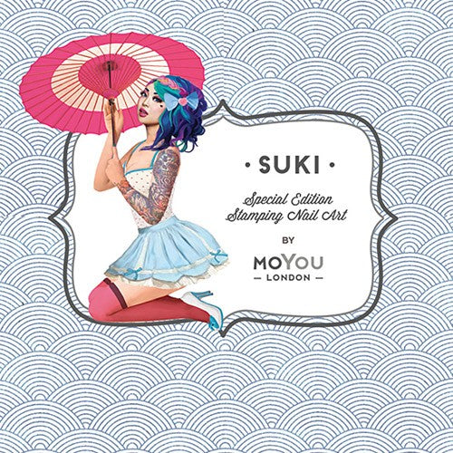 MoYou Plaque Stamping Nail Art Collection Suki 07 #MPSUK07
