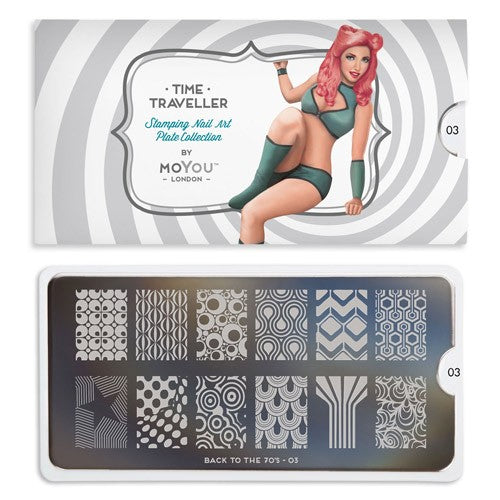 MoYou N.A. Plaque Time Traveller Back To The 70's 03 #MPT7003