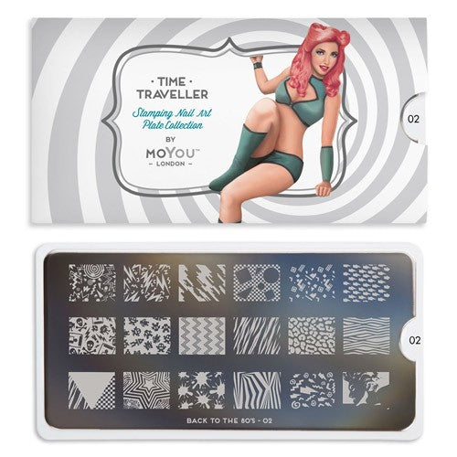 MoYou N.A. Plaque Time Traveller Back To The 80's 02 #MPT8002