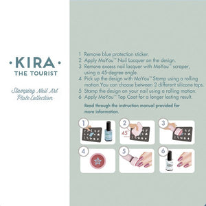 MoYou Collection de Plaques Nail Art Tourist 07 #MPTOU07