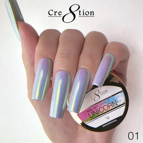 Cre8tion Licorne 01 Effet Nail Art 1g 1101-0365