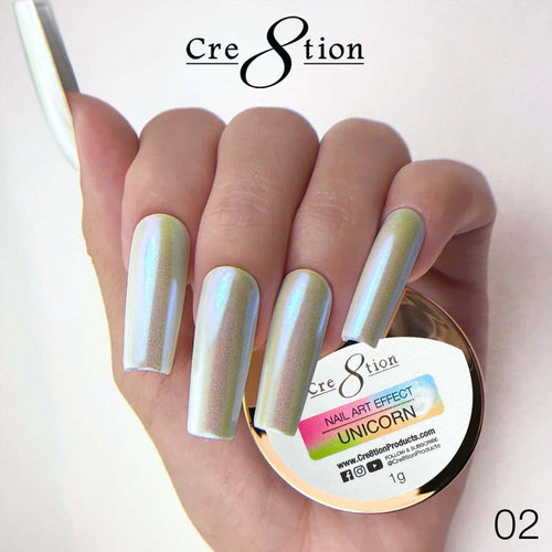 Cre8tion Licorne 02 Effet Nail Art 1g 1101-0366