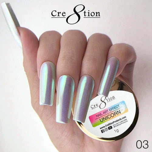 Cre8tion Unicorn 03 Effect Nail Art 1g 1101-0367