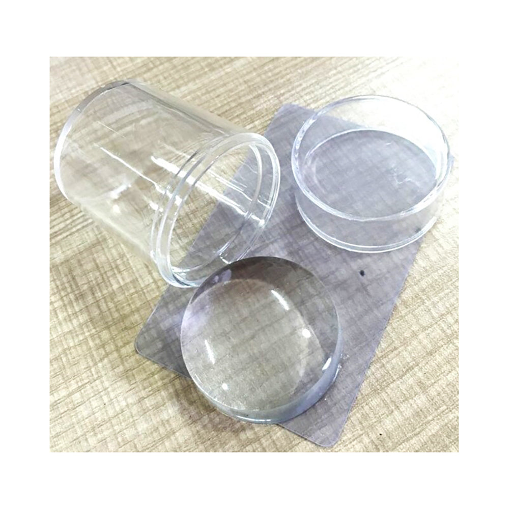 Cre8tion Tampon transparent pour stamping nail art YZ019 / 1101-0020 04523