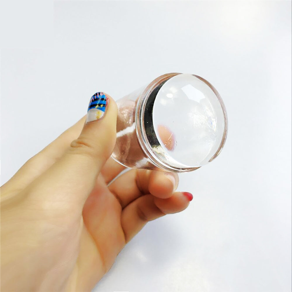 Cre8tion Tampon transparent pour stamping nail art YZ019 / 1101-0020 04523