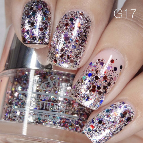 Cre8tion Nail Art Paillettes 1 fl oz/30g Paillettes 17 #1101-0508