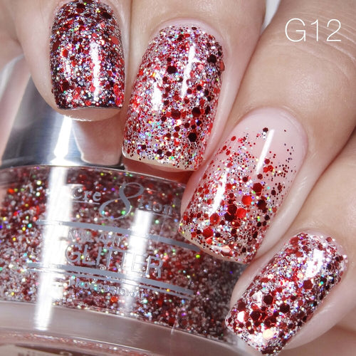 Paillettes Cre8tion Nail Art 1 fl oz/30g Paillettes 12 #1101-0503