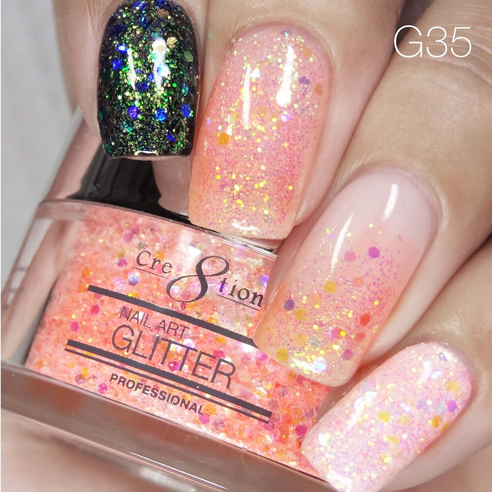 Cre8tion Nail Art Paillettes 1 fl oz/30g Paillettes 35 #1101-0526