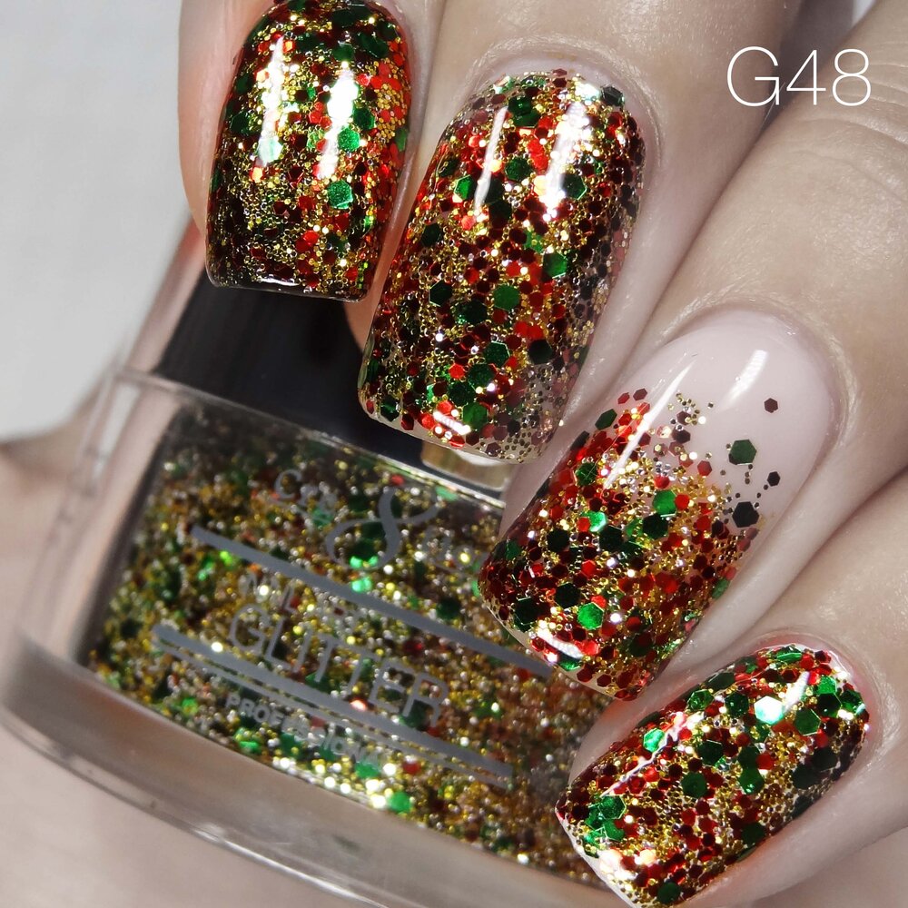 Cre8tion Nail Art Paillettes 1 fl oz/30g Paillettes 48 #1101-0539