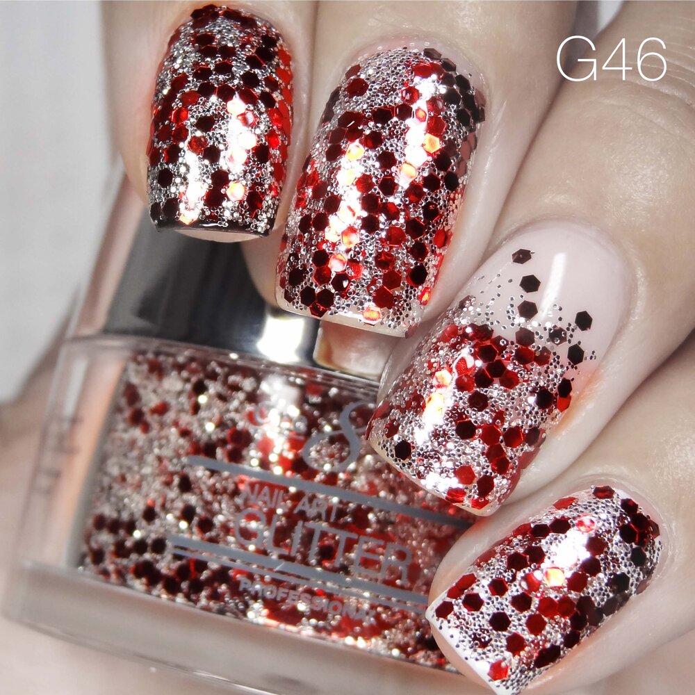 Cre8tion Nail Art Paillettes 1 fl oz/30g Paillettes 46 #1101-0537