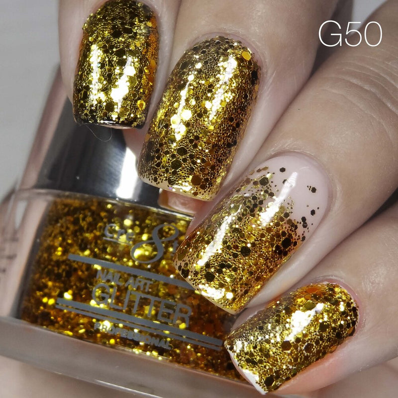Cre8tion Nail Art Paillettes 1 fl oz/30g Paillettes 50 #1101-0541