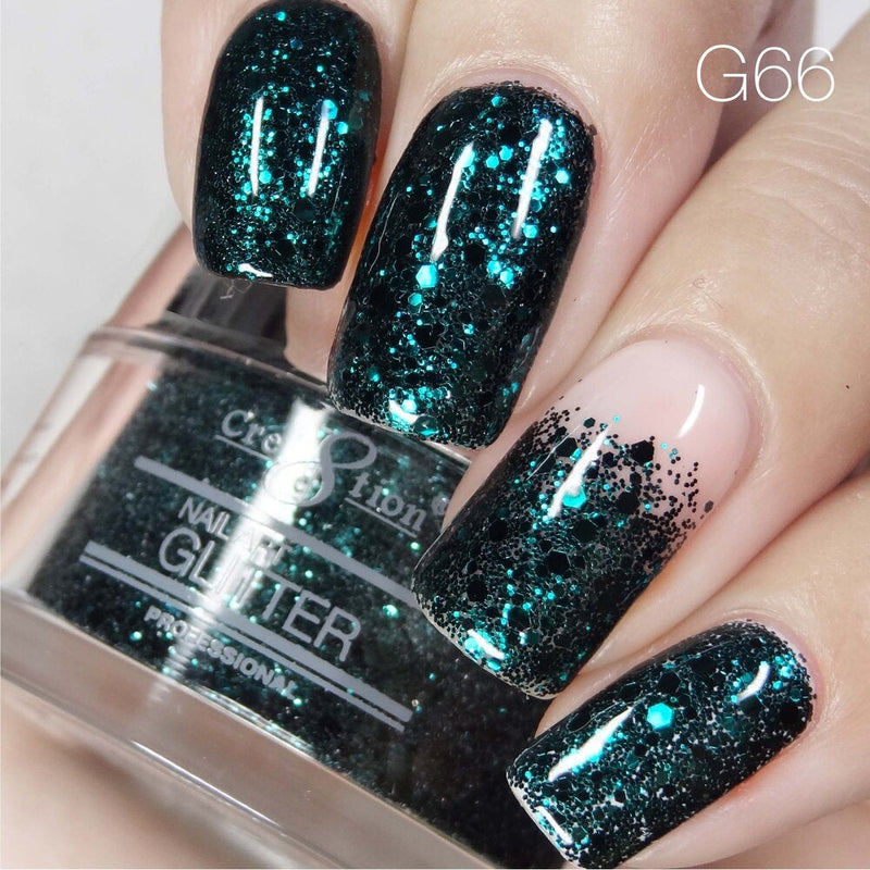 Cre8tion Nail Art Paillettes 1 fl oz/30g Paillettes 66 #1101-0557