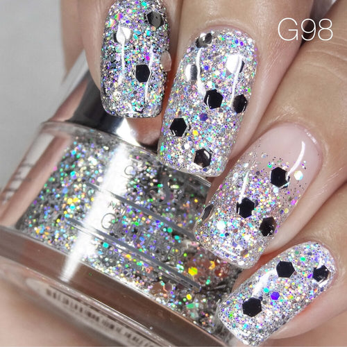 Cre8tion Nail Art Glitter 1 fl oz/30g Glitter 98 #1101-0589