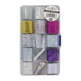 Cre8tion 15 Motifs Feuille de Transfert Nail Art Col.02 #1101-0992