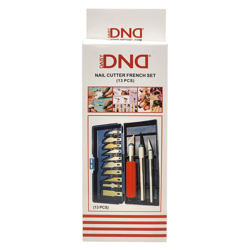 Kit français coupe-ongles DND 13 pièces 16802