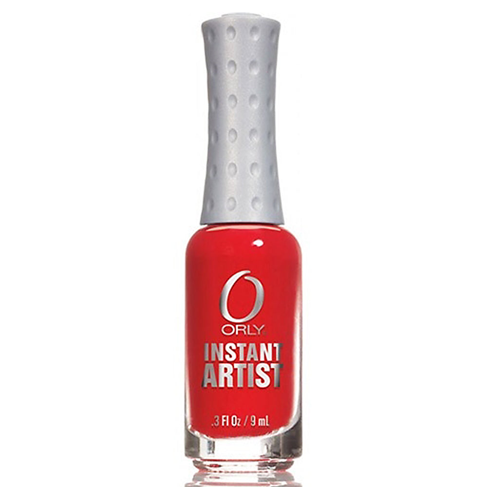 Orly Instant Artist Peinture à base d'eau Rouge flamboyant 8,8 ml 27018