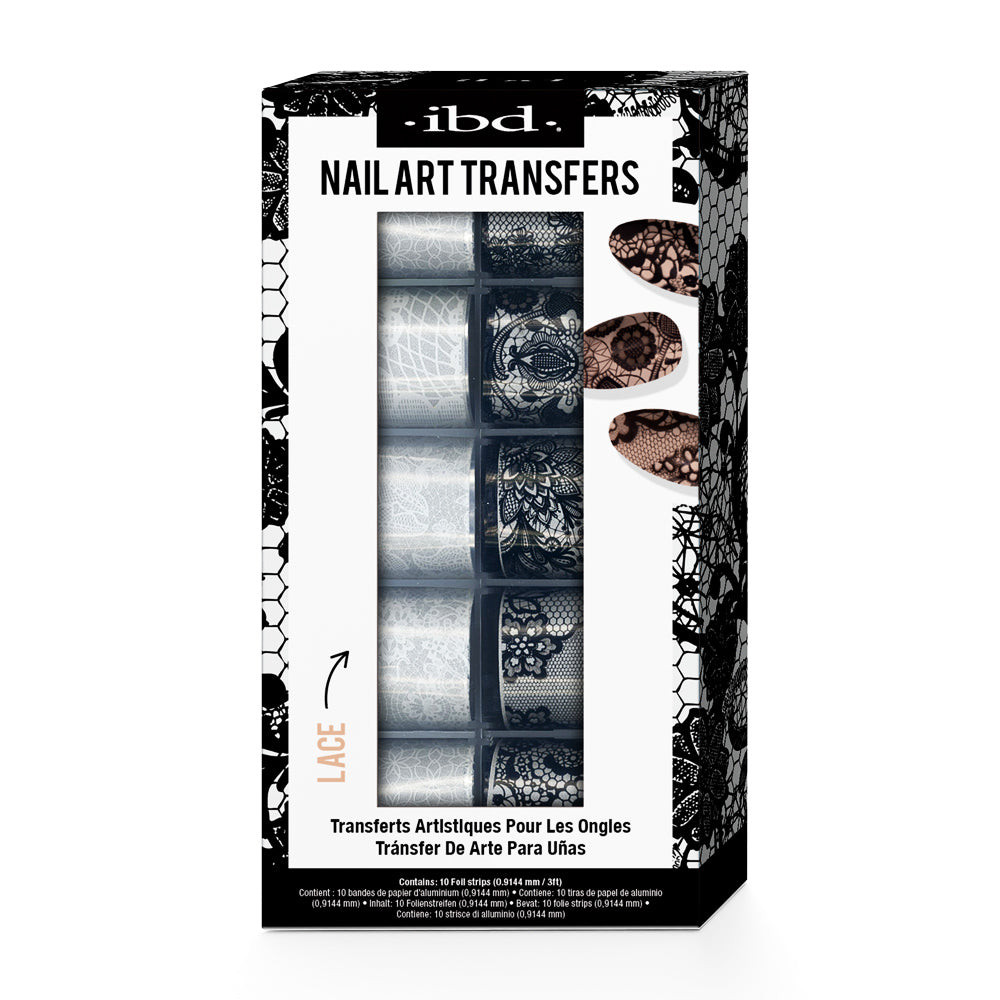 IBD Feuilles de transfert Nail Art - Dentelle 36343