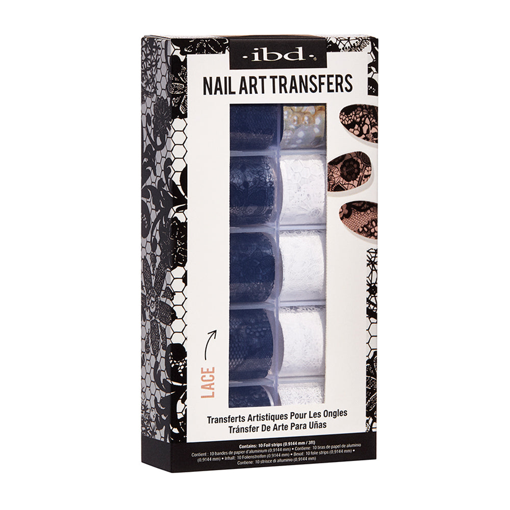 IBD Feuilles de transfert Nail Art - Dentelle 36343
