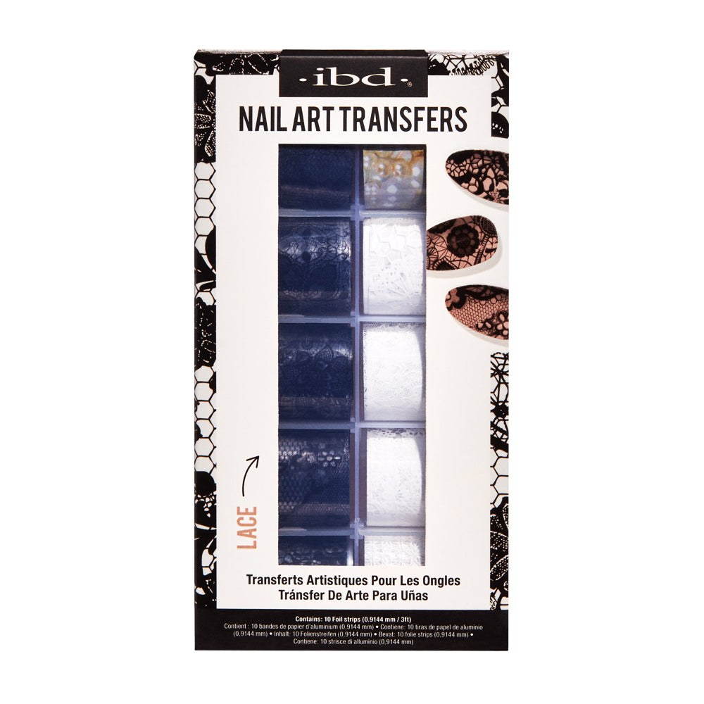 IBD Feuilles de transfert Nail Art - Dentelle 36343