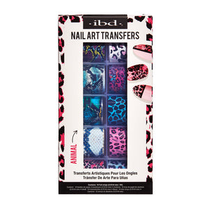 Feuillets de transfert pour ongles IBD - Animal 36345