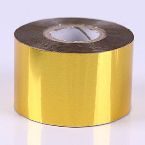 Holographic Starry Sky Nail Foil Tape 4 cm x 60 m Gold 45131