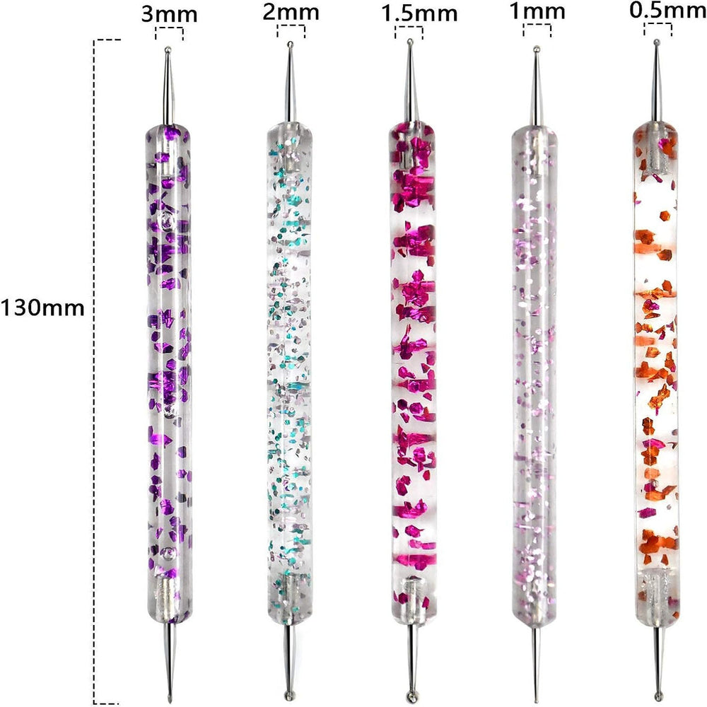 Nail Art Dot Tool 5 Pcs FH-B5 90142
