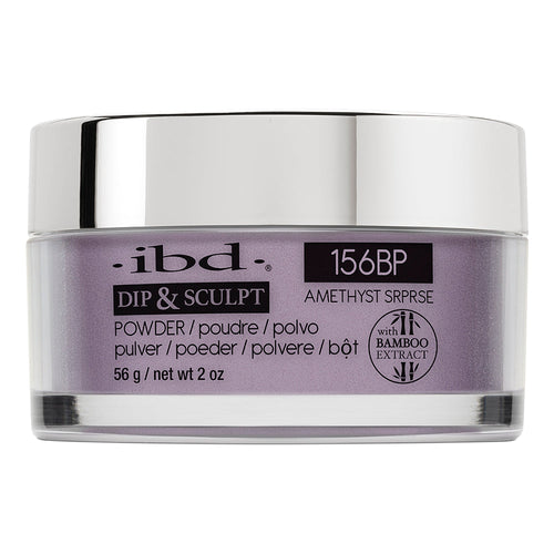 Poudre de trempage et de sculpture IBD 2 oz/56 g Amethyst Surprise 156BP