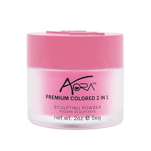 Aora Premium Poudre pour Tremper et Sculpter 2oz Le Rose le Plus Tendance