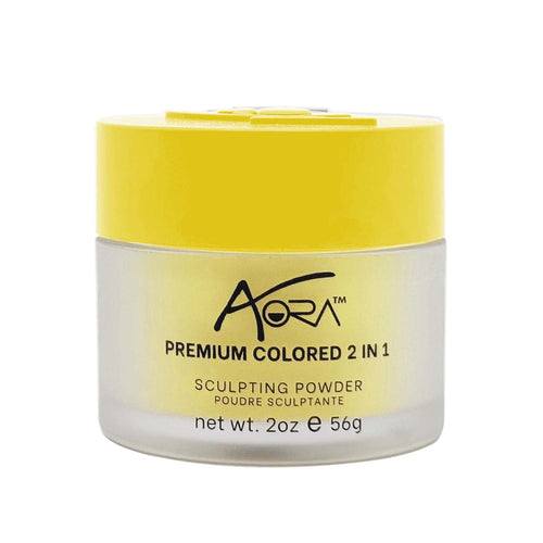 Poudre à Immersion et à Sculpter Aora Premium 2oz Jaune Vif 48046