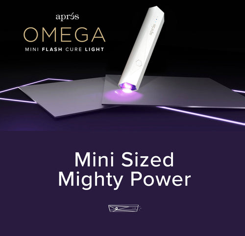 Apres Omega Mini Flash Cure Light Black 97477