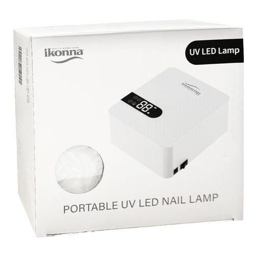 Lampe à ongles portable UV/LED Ikonna Blanc LED-PRO-WH 91024