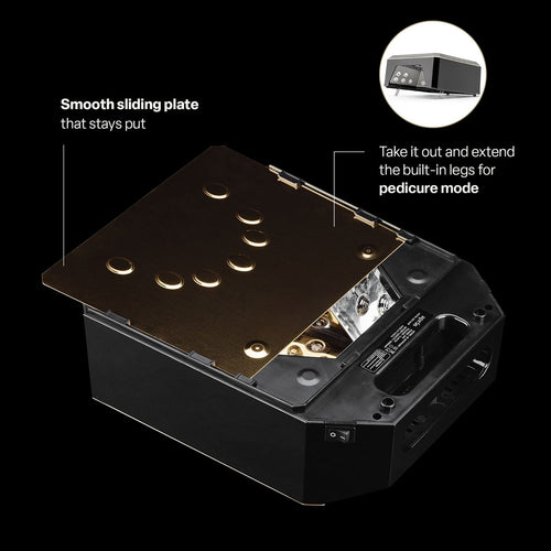 Lampe à LED Apres Nova - NOIRE AP-6NOVALED-BLK 44027