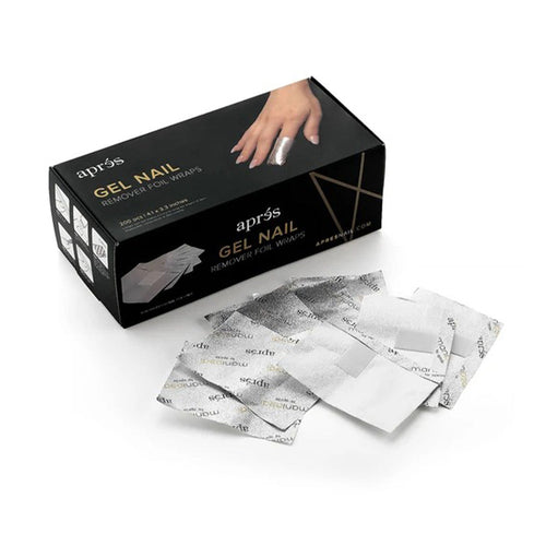 Apres Gel Nail Remover Foil Wraps 200 pièces APFREM-200/86820
