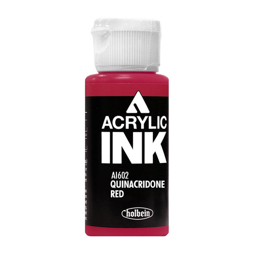 Encre Acrylique Holbein Quinacridone Rouge AI602D