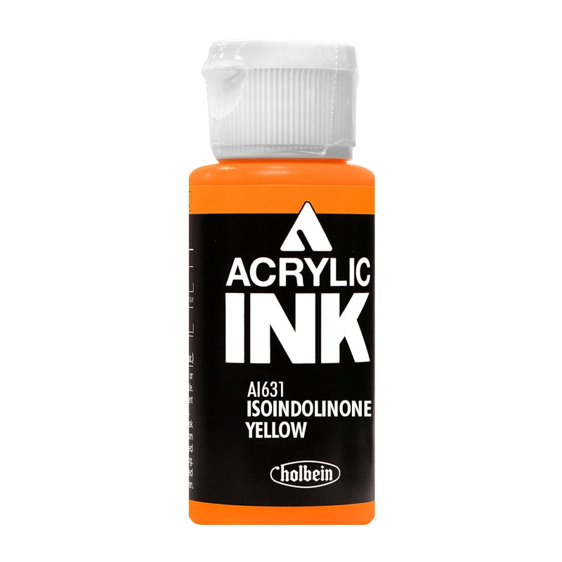 Encre Acrylique Holbein Jaune Isoindolinone AI631C