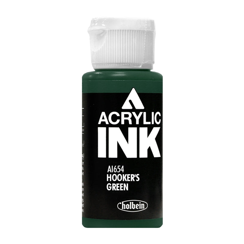 Holbein Encre Acrylique Vert Hooker AI654B