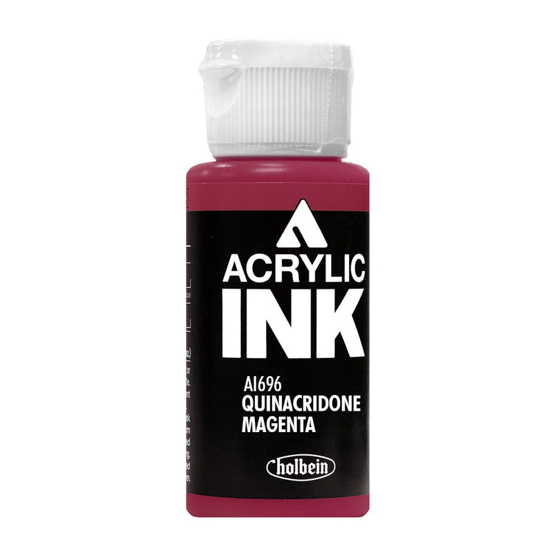 Encre Acrylique Holbein Magenta de Quinacridone AI696C