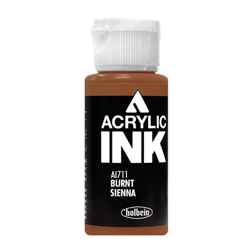 Encre Acrylique Holbein Terre de Sienne Brûlée AI711A