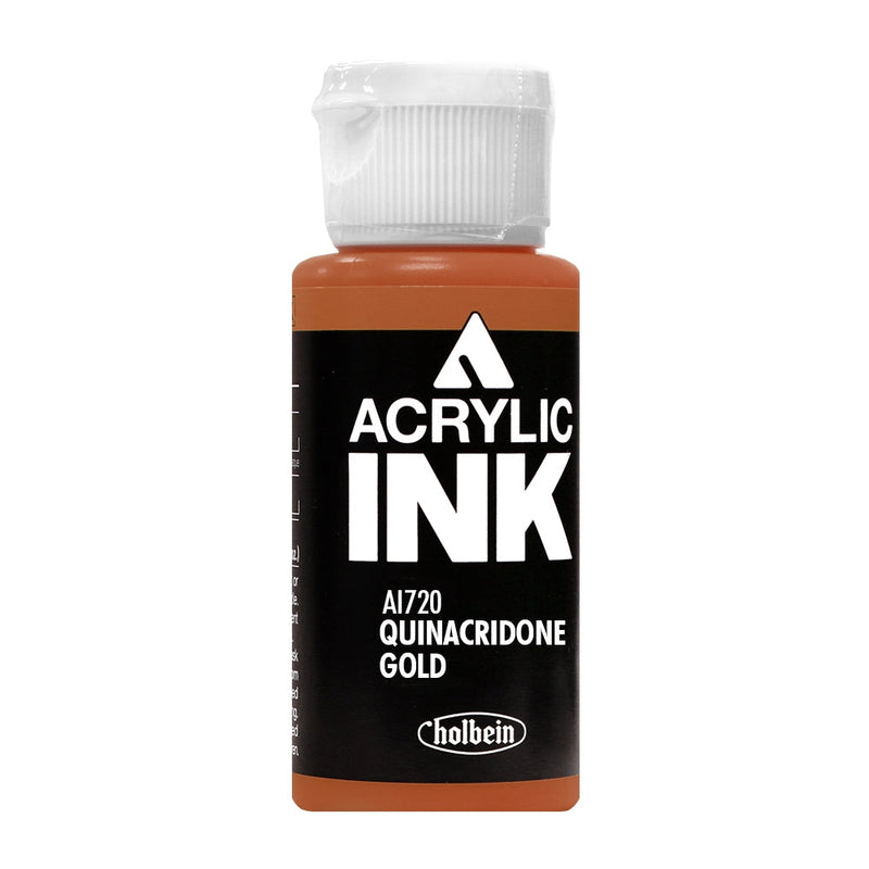 Encre Acrylique Holbein Or Quinacridone AI720D