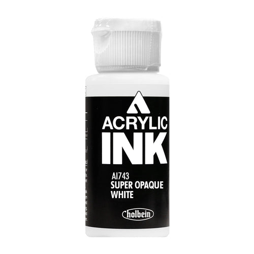 Holbein Acrylic Ink Super Opaque White AI743C 15743