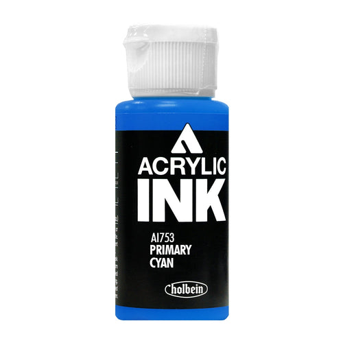 Encre Acrylique Holbein Cyan Primaire AI753B