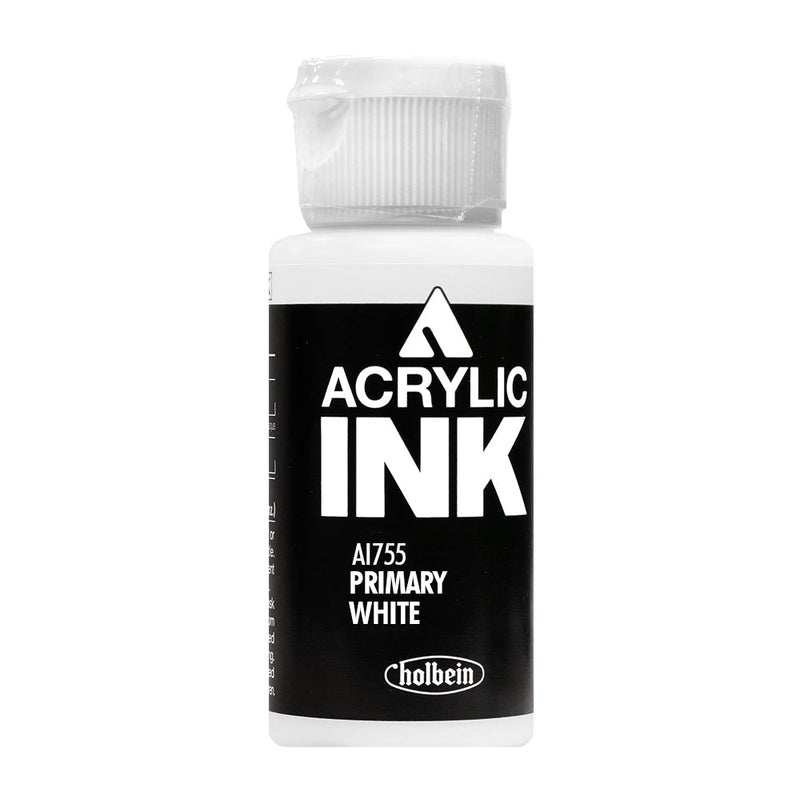 Encre Acrylique Holbein Blanc Primaire AI755B