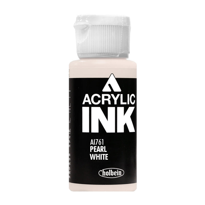 Encre Acrylique Holbein Blanc Nacré AI761D