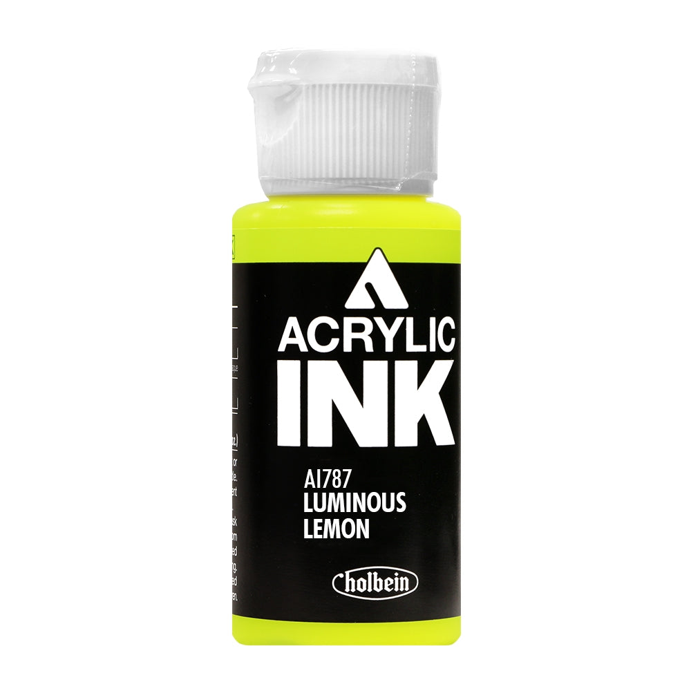 Encre Acrylique Holbein Citron Lumineux AI787C