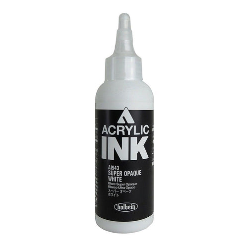 Encre Acrylique Super Opaque Blanc Holbein 100ml AI943C 15943