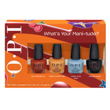 OPI Mini Nail Lacquer What's Your Mani-tude? 4PC DCF006