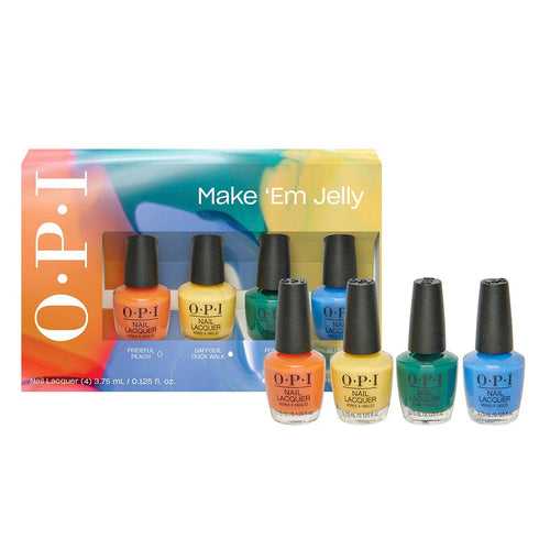 OPI Mini Vernis à Ongles Make ‘Em Jelly 4PC DCS025 23439