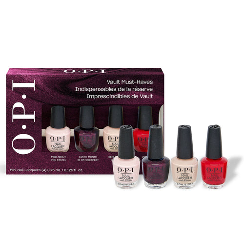 OPI Automne 2026 Mini Lot de 4 Vernis à Ongles DCF011