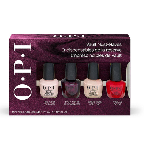 OPI Automne 2026 Mini Lot de 4 Vernis à Ongles DCF011