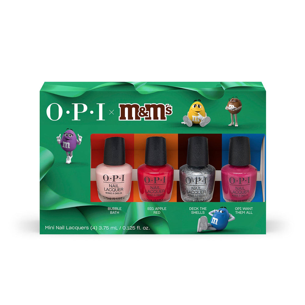 OPI Holiday 2026 OPI x M&M's Nail Lacquer Mini 4Pack HRT37